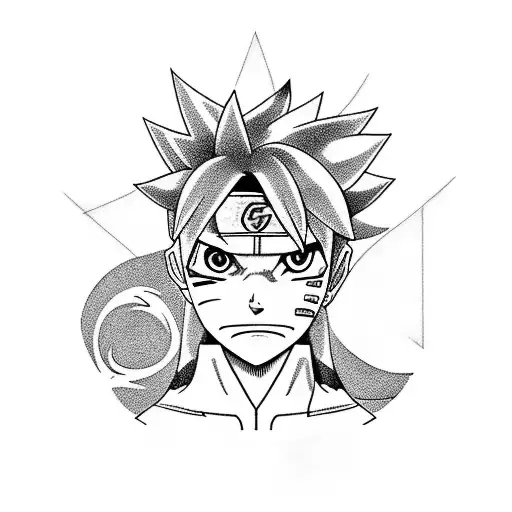 boruto karma tattoo design idea