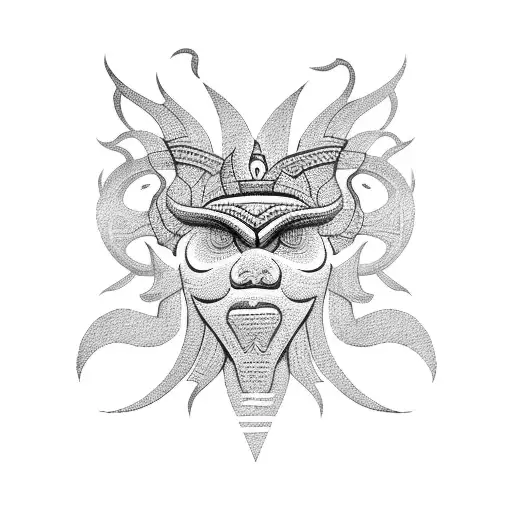 sol tattoo design idea