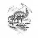 muckalee creek water tattoo design idea