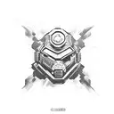 cyberpunk, Akira, mad max, super Mario, steampunk  tattoo design idea