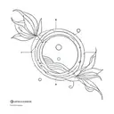 Sonne tattoo design idea