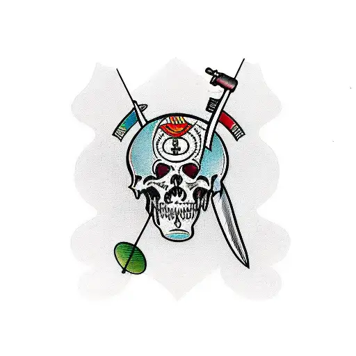tomahawk tattoo design idea