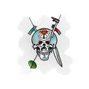 tomahawk tattoo design idea