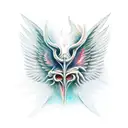 Lucifer's tear tattoo design idea