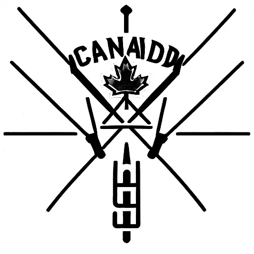 canadian military service, sleve, canadian peace keeper tattoo design idea