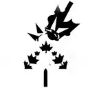 canadian military service, sleve, canadian peace keeper tattoo design idea