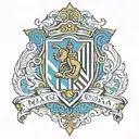 Málaga CF tattoo design idea