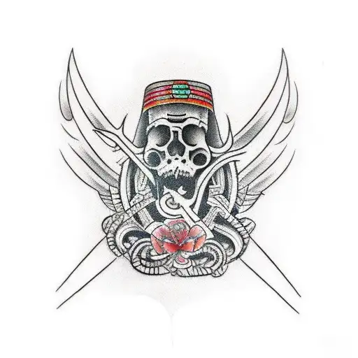 tribal Micronesian arm tattoo tattoo design idea