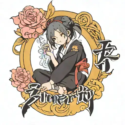 The character for "sincerity" in Japanese inside the heart tattoo design idea