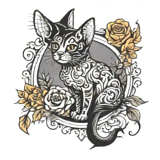 pet cemetery   tattoo design idea