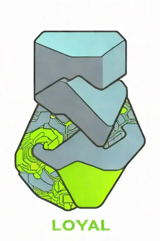 text "loyal" tattoo design idea