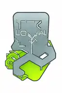 text "loyal" tattoo design idea