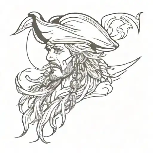 Pirates of Caribbean   tattoo design idea
