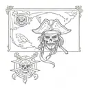 Pirates of Caribbean   tattoo design idea