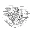 sunshine tattoo design idea