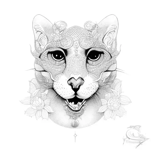 Trinacria sicily tattoo design idea