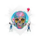 take a risk tattoo design idea