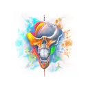 take a risk tattoo design idea