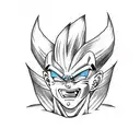 vegeta vikingo tattoo design idea