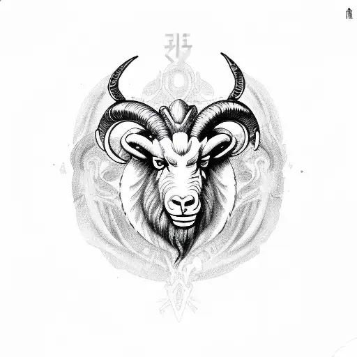fire,ram,aries tattoo design idea