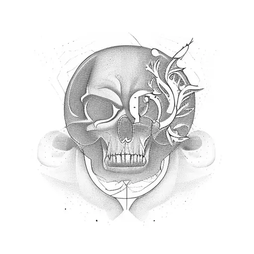 Design concept to overlay and enhance a silhouette tattoo, incorporating meaningful elements and creating a visually tattoo design idea