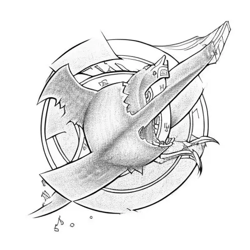 percy jackson riptide tattoo design idea