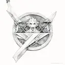 percy jackson tattoo design idea