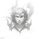 percy jackson riptide tattoo design idea