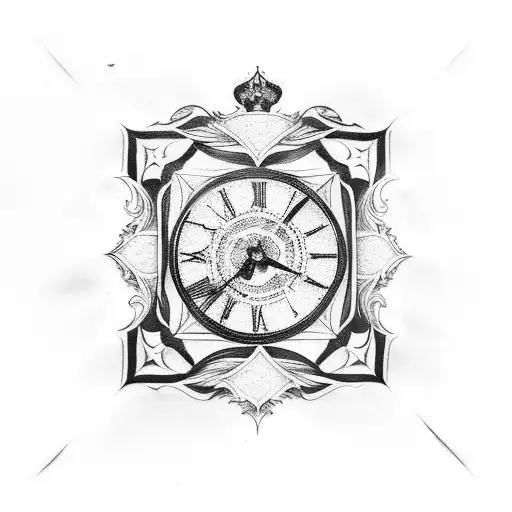 Roman numerals  tattoo design idea