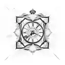 Roman numerals  tattoo design idea