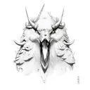 axe tattoo design idea