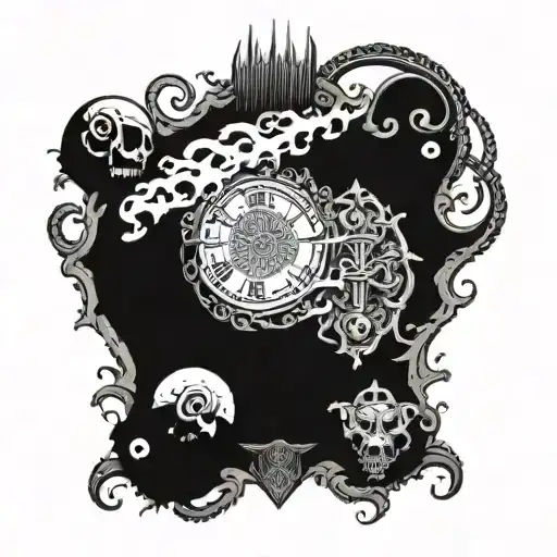 seven deadly sins tattoo design idea