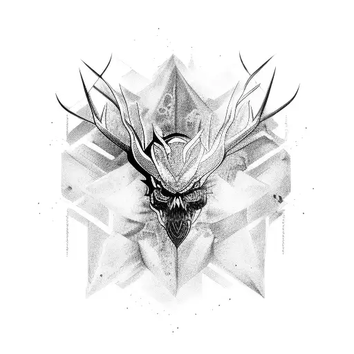 ice phœnix tattoo design idea