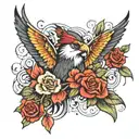 M.L. Signature tattoo design idea