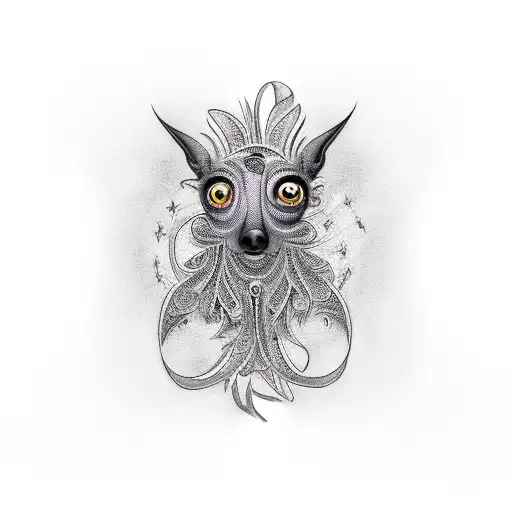 Xoloitzcuintle tattoo design idea