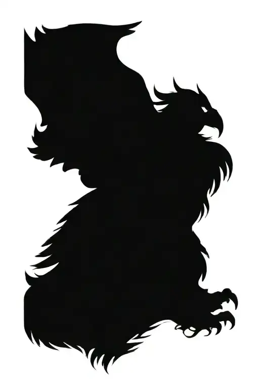 Norse Mythology with a viking with nordic symbols and odins crows  tattoo design idea