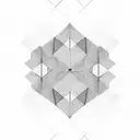 Sketch a red and black geometric pattern inspired by military camouflage tattoo design idea