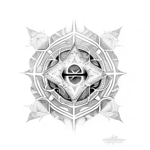 Ankh Symbol tattoo design idea