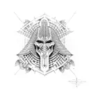 Ankh Symbol tattoo design idea