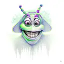 oogie boogie tattoo design idea