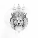 dharma from lost series tattoo design idea