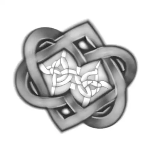 a celtic knot tattoo design idea