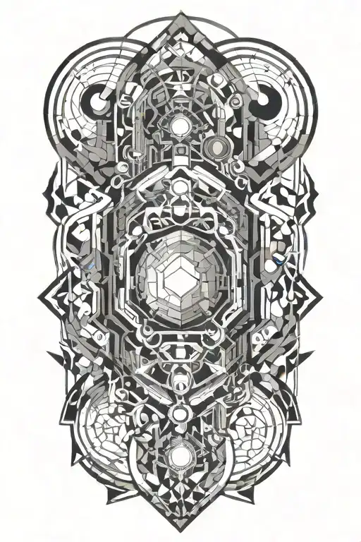Have complex codes related to software developer coding tattoo design idea
