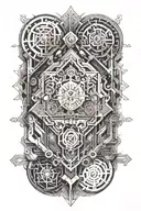 Have complex codes related to software developer coding tattoo design idea