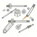 starwars lightsaber with gamer buttons and Naruto sign tattoo design idea