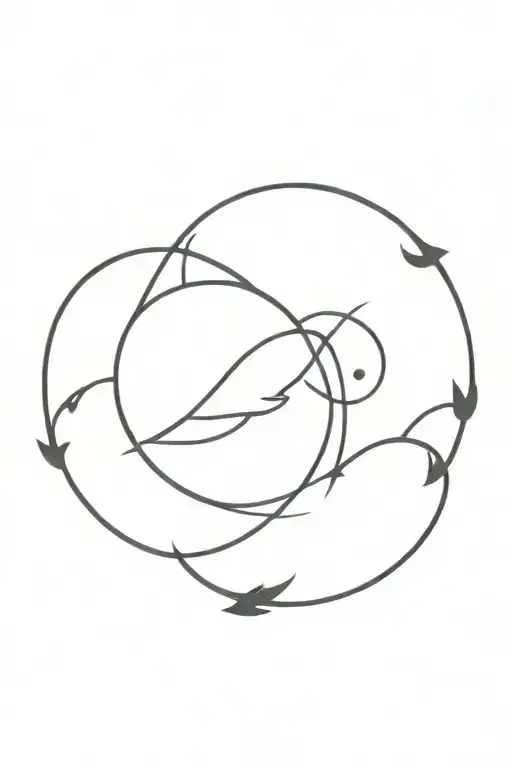 paired tattoos for friends who have been friends for a long time and live at a distance tattoo design idea