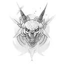 not worthy tattoo design idea