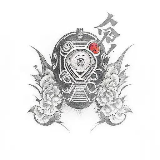 majoras mask  tattoo design idea