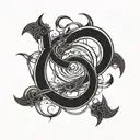 equals tattoo design idea