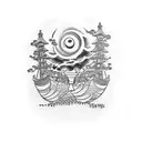 who's going to carry the boats tattoo design idea